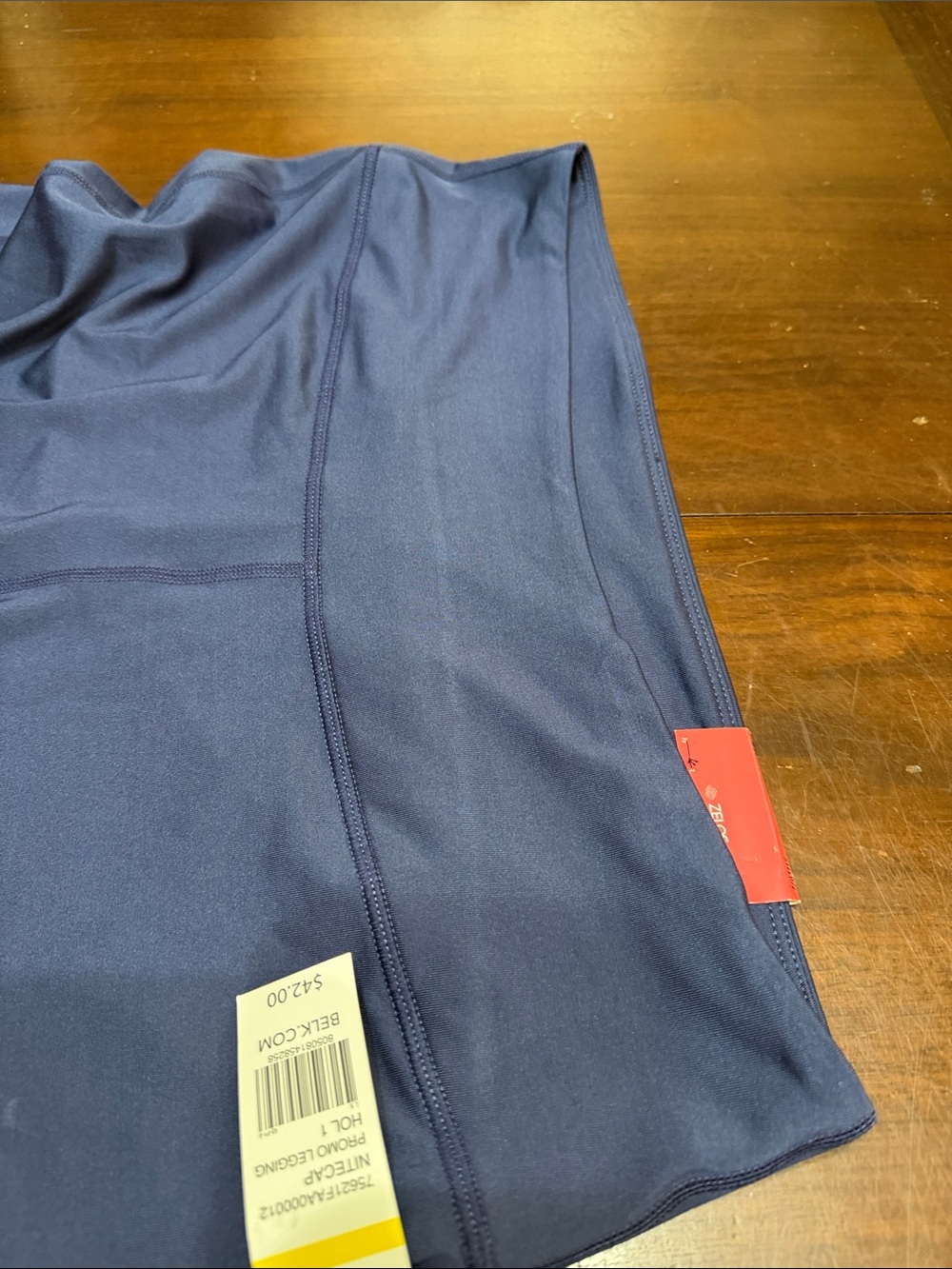 NWT Zelos Navy Blue Leggings Size 0X - Picture 12 of 13